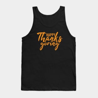 Happy Thanksgiving Tank Top